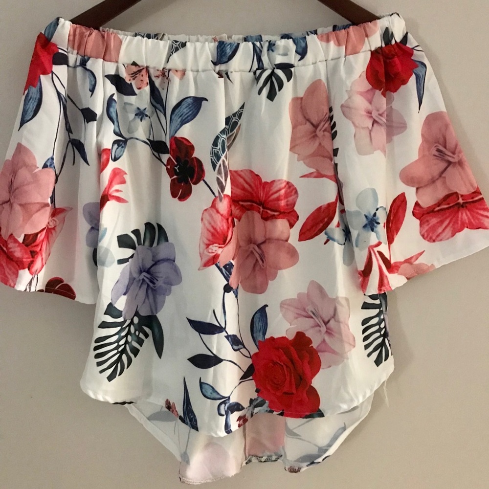 Off shoulder elegant top 🌺